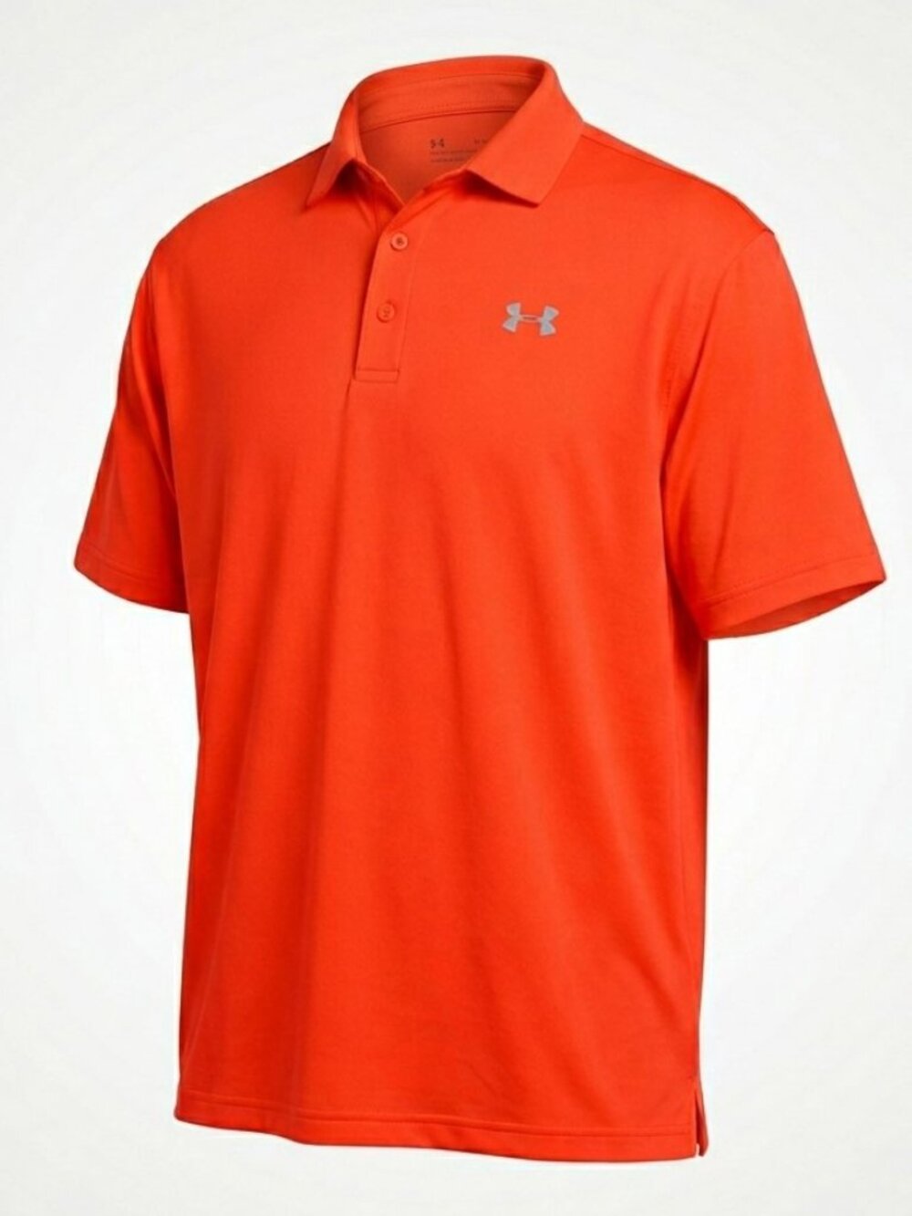 Under Armour HeatGear 2XL Men's UA Playoff Golf Polo Shirt Orange EUC